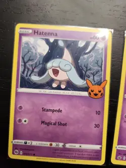Trick Or Trade Pokemon Cards Hatterene Hatenna & Hatterene Evolution - Image 2