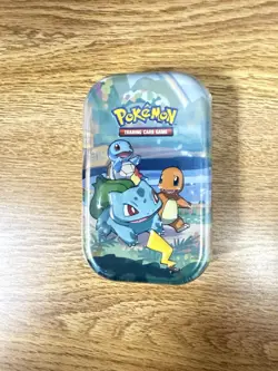 Pokemon TCG Celebrations Kanto Mini Tin Sealed Charmander Bulbasaur Squirtle - Image 1