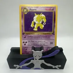 1999 Pokemon Fossil 1st Edition Hypno Rare #23/62 - Image 1