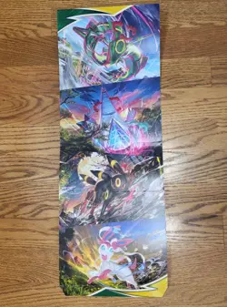 Pokemon Artwork Poster Evolving Skies Sword & Shield Elite Trainer Box ETB Art - Image 2