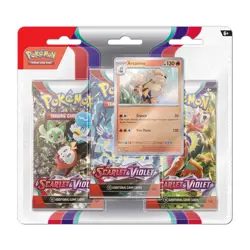 Pokemon TCG - Scarlet and Violet - Arcanine 3-Pack Blister - New - UK Seller - Image 1