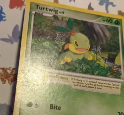 Pokemon TCG Turtwig 78/100 Snowflake Stamp Countdown Calendar English 2008 - Image 4