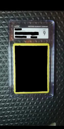 Pokemon TCG Mystery Slab Cgc MINT 9 - Image 1