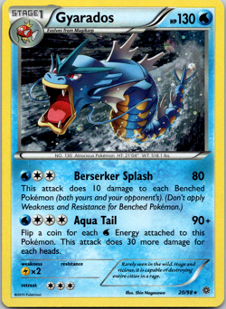 Gyarados - (Cosmos Holo) 020/098 XY Ancient Origins Pokemon TCG Near Mint - Image 1