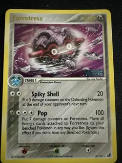 Pokemon Forretress 6/115 Ex Unseen Forces Reverse Holo Rare - Image 1