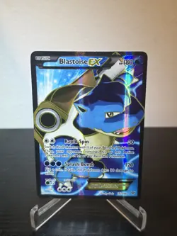 Pokemon TCG Blastoise EX Full Art 142/146 XY - Image 1