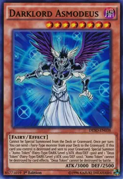 YUGIOH Darklord Fairy Deck Complete 40 Cards - Image 1