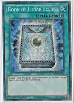 Book of Lunar Eclipse LIOV-EN064 - Secret Rare 1st Edition NM/MINT - Yugioh! - Image 1