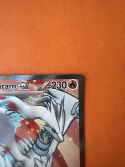 Pokemon TCG Reshiram EX Card HP 230 Blazing Burst Slash 158/086 - Image 3