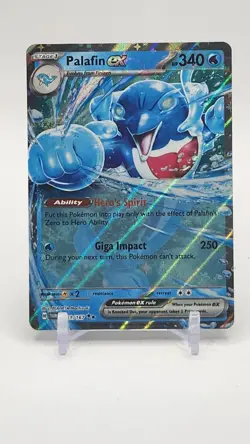 Palafin EX 061/167 Holo Rare Twilight Masquerade Pokemon Card - Image 1