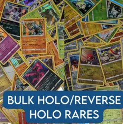 Pokemon Card Bulk lot 100 Cards - Common, Uncommon, Rare, Reverse Holo & Holo - Image 1