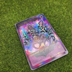 Toon Relinquished Yugioh Full Art Goddess Story Trading Card Holo Alt - Image 5