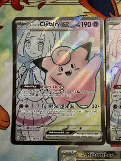 Lot Of 3 LILLIE Pokemon TCG HOLO Rare Cards Assortment SEE PHOTOS NEW - Image 2