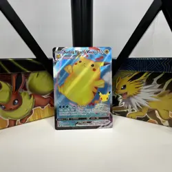 Surfing Pikachu Vmax Celebrations 009/025 Full Art Pokemon Card NM - Image 3