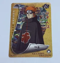 Pain | Naruto TCG CCG Trading Card Rare HY 10 Cool Art Anime Tc8 - Image 1