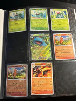 Pokemon TCG Scarlet & Violet 151 Incomplete Master Set, 200+ Cards With Binder - Image 2