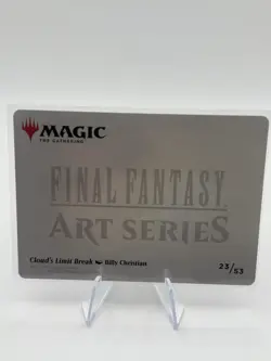 Cloud's Limit Break Art Card Art Series: Final Fantasy Regular - Image 2