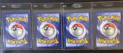 1st Edition Pikachu Non-Holo Pokemon Card 60/64 Jungle Set NEAR MINT - MINT x4 - Image 2