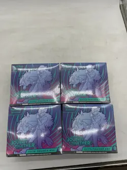 Pokemon Trading Card Game Journey Together Elite Trainer Box Lot of 4x - Image 2
