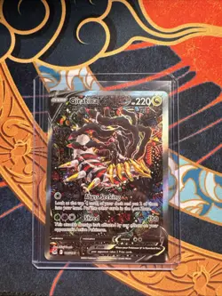 Pokemon Giratina v Alt Art TCG Card 186/196 Lost Origin Ungraded - Image 1