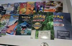 POKEMON TCG RULE BOOK / CARDS LIST /BOARDS LOT OF 18 VINTAGE CHARIZARD MEWTWO!!! - Image 3