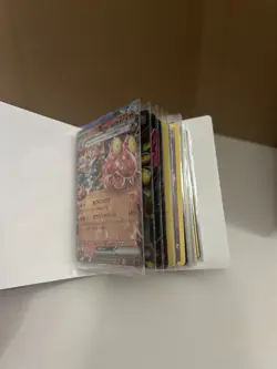 Mini Pokemon Card Collection Binder English & Japanese Pokemon Card Lot - Image 1