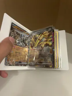 Mini Pokemon Card Collection Binder English & Japanese Pokemon Card Lot - Image 2