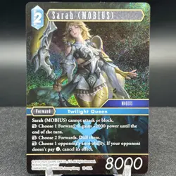 Sarah (Mobius) 19-024L Foil Final Fantasy Card - Image 1