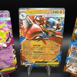 Pokemon Card Lot 5-Cards EX Holo NM - Mega Evolution - Exact Cards Shown - Image 3