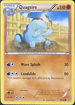 Quagsire 39/98 XY - Ancient Origins Regular - Pokemon Card - Image 1
