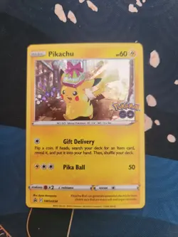Pikachu SWSH234 Black Star Promo Holo Cosmic Pokemon Trading Card Game - Image 1