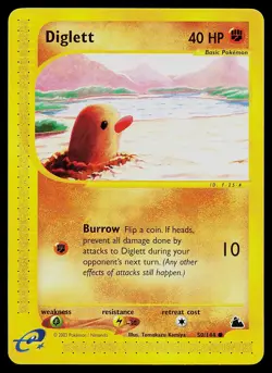 Pokemon Card - Diglett Skyridge 50/144 Non-Holo - Image 1