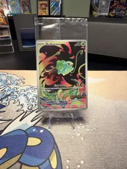 Pokemon TCG Mega Evolutions Stamped Promo Card - Bulbasaur 133/132 - NM - SEALED - Image 1