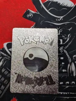 Rainbow Charizard GX Silver Foil Fan Art Textured Display Card NM - Image 2