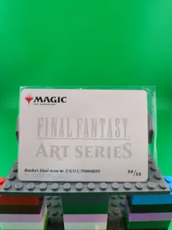 Braska's Final Aeon (39/53) Gold Stamped Signature Art Series (Art Card) MTG - Image 2