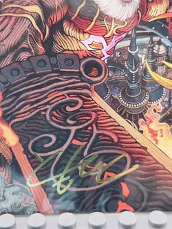Braska's Final Aeon (39/53) Gold Stamped Signature Art Series (Art Card) MTG - Image 3