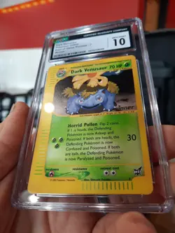 Dark Venusaur Cgc 10 Gem Mint Winner Best Of Game Promo 7 2003 psa Card Pokemon - Image 3