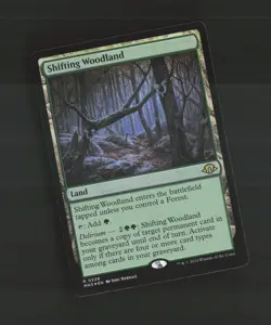 Shifting Woodland 228 Modern Horizons 3 FOIL Rare MTG Card LP+ - Image 1