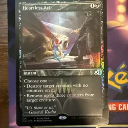 Heartless Act Promo FOIL , Ikoria Lair B ,Near Mint, MTG , - Image 1