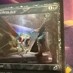 Heartless Act Promo FOIL , Ikoria Lair B ,Near Mint, MTG , - Image 2