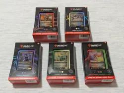 Magic the Gathering Starter Commander Deck Set Sealed - Image 1