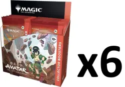 Magic MTG Avatar The Last Airbender COLLECTOR Booster 6-Box CASE SEALED PREORDER - Image 1