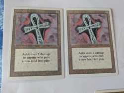 2 3rd Edition Ankh of Mishra MTG NM Free shipping with tracking - Image 1