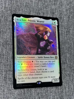 MTG Magic The Gathering - Arachne, Psionic Weaver - SPM 0002 - Foil NM/M - Image 1