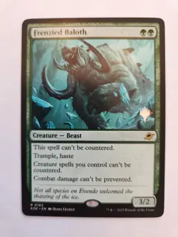 Frenzied Baloth EoE #183 Promo Stamped Regular Finish NM+ - Image 1