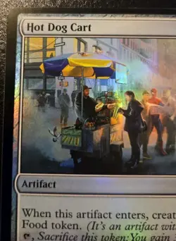 Hot Dog Cart 0164 Foil Common Spider-Man Magic: The Gathering - Image 2