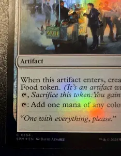 Hot Dog Cart 0164 Foil Common Spider-Man Magic: The Gathering - Image 4