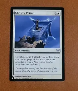 NM Ghostly Prison 10/306 "The List" Reprint Champions of Kamigawa - Image 1