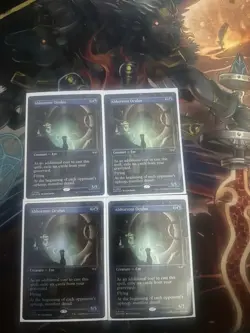 4x Abhorrent Oculus Borderless Foil MTG Duskmourn - Image 1