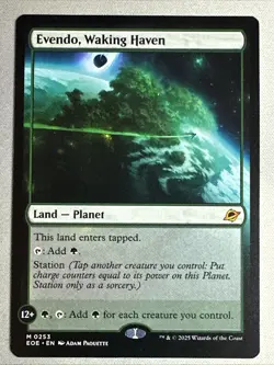MTG / Evendo, Waking Haven / EOE / #253 / Regular / Mythic / NM - Image 1